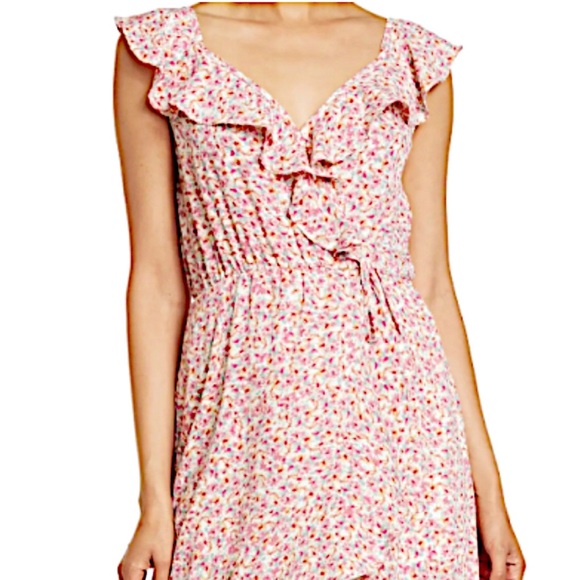 SOCIALITE RUFFLE WRAP DRESS 🌸IN STORES🌸 - Picture 2 of 2